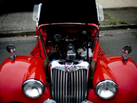 1955 MG TF engine